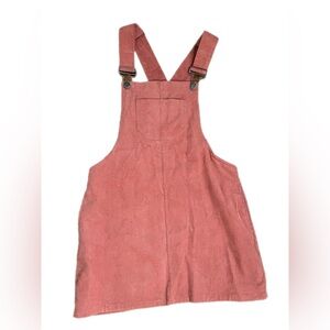 Rue21 Dusty Rose Corduroy Overalls